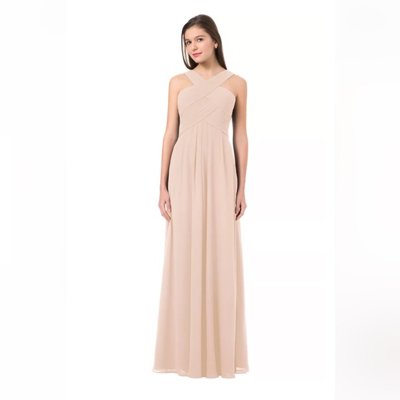 Bill Levkoff Chiffon A-Line - Picture 2 of 4